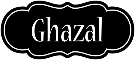 Ghazal welcome logo