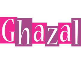 Ghazal whine logo