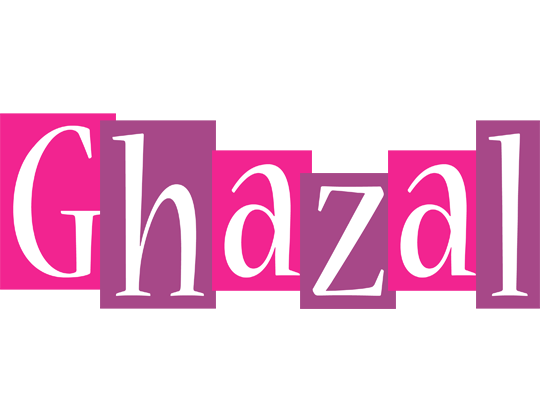 Ghazal whine logo