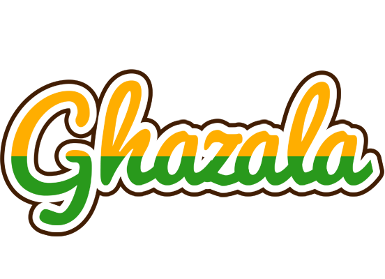 Ghazala banana logo