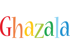Ghazala birthday logo