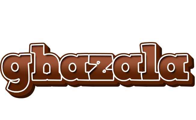 Ghazala brownie logo