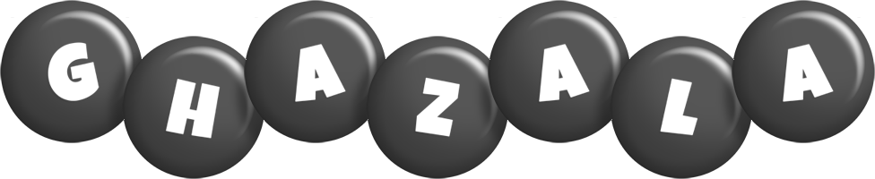Ghazala candy-black logo