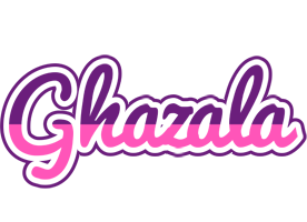 Ghazala cheerful logo