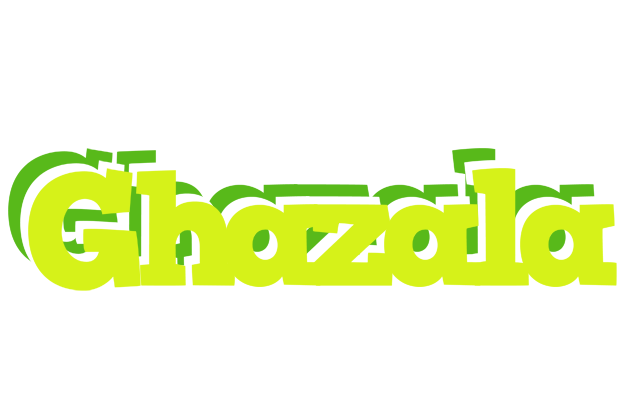 Ghazala citrus logo