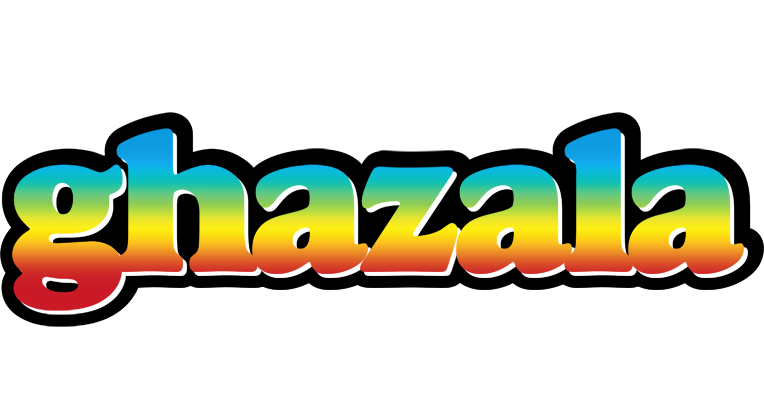 Ghazala color logo