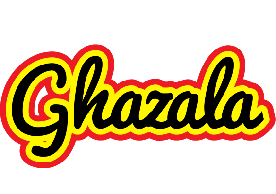 Ghazala flaming logo