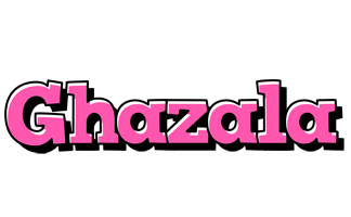Ghazala girlish logo
