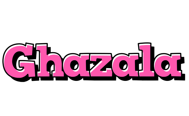 Ghazala girlish logo