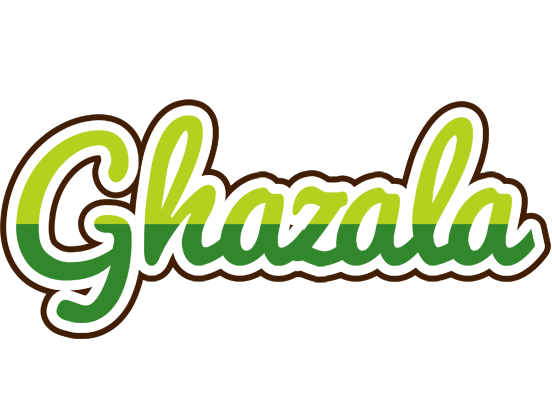 Ghazala golfing logo