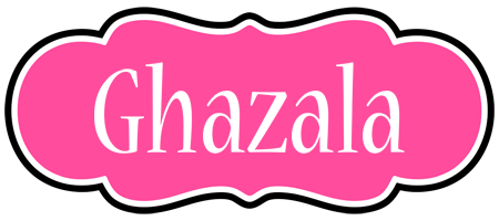 Ghazala invitation logo