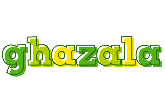Ghazala juice logo