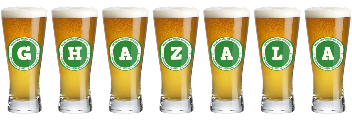 Ghazala lager logo