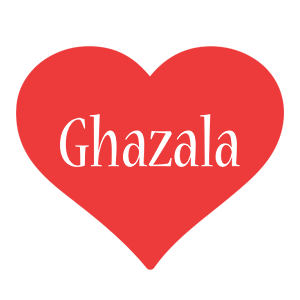 Ghazala love logo