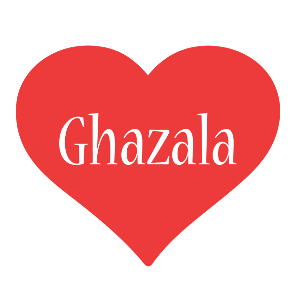 Ghazala love logo