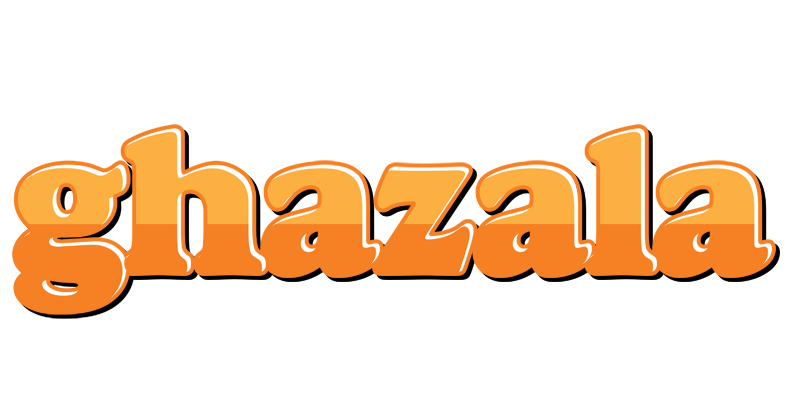 Ghazala orange logo