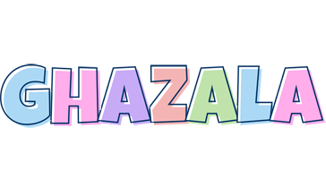 Ghazala pastel logo