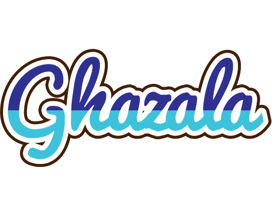 Ghazala raining logo