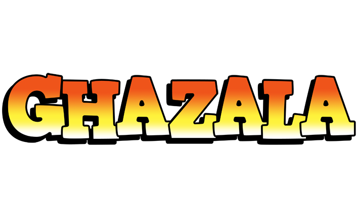 Ghazala sunset logo