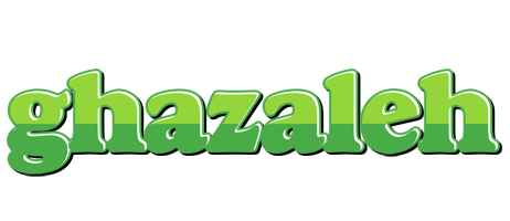Ghazaleh apple logo