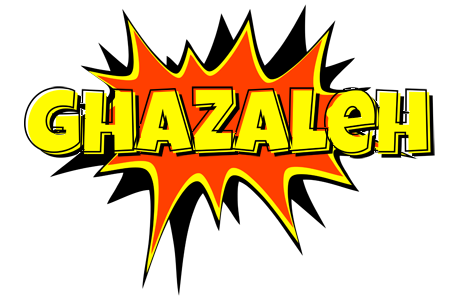 Ghazaleh bazinga logo