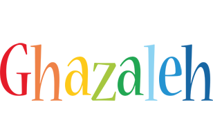 Ghazaleh birthday logo