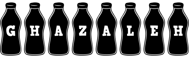 Ghazaleh bottle logo
