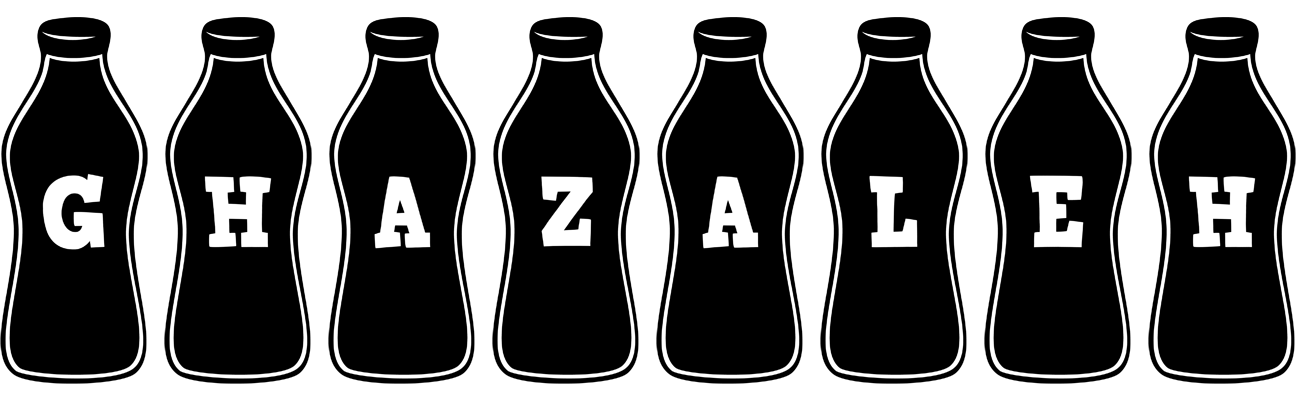 Ghazaleh bottle logo