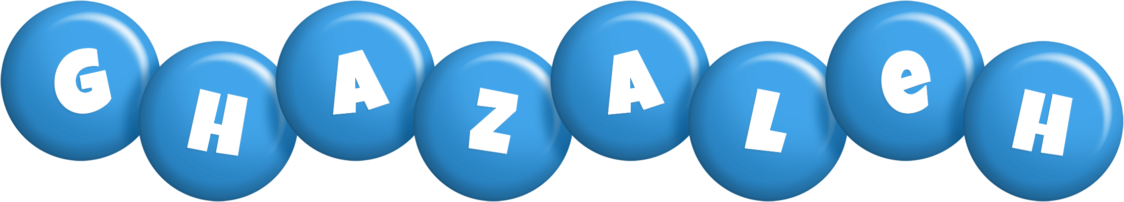 Ghazaleh candy-blue logo