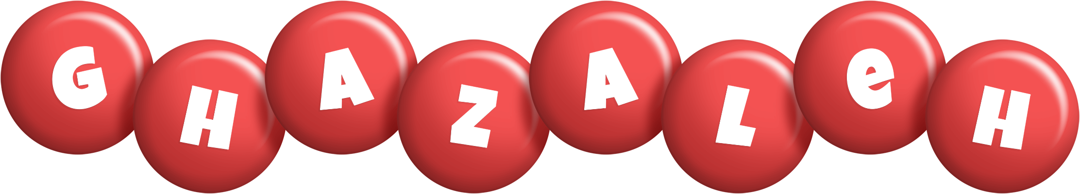 Ghazaleh candy-red logo