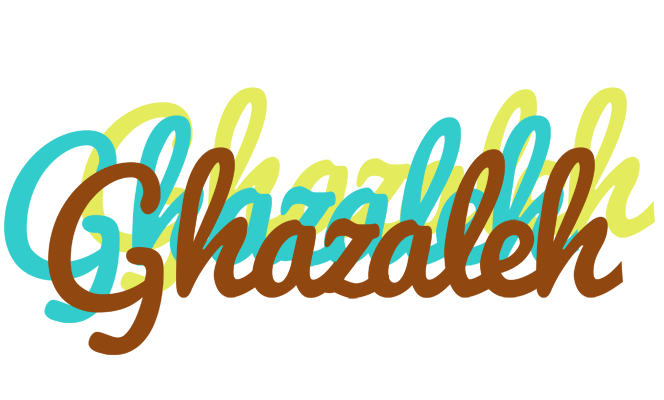 Ghazaleh cupcake logo