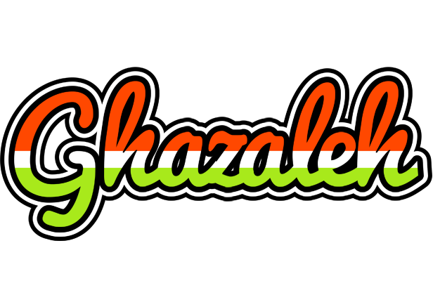 Ghazaleh exotic logo