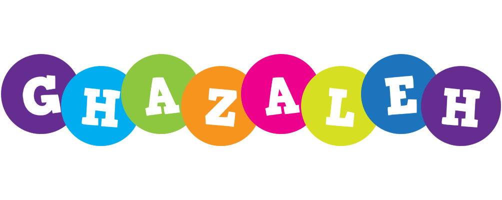 Ghazaleh happy logo