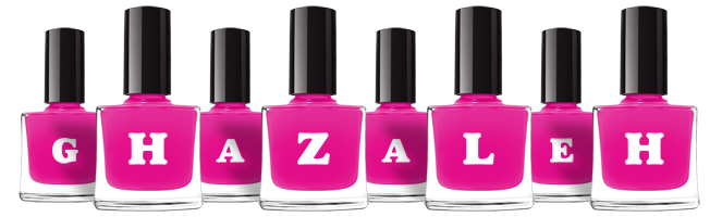 Ghazaleh nails logo
