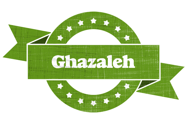Ghazaleh natural logo