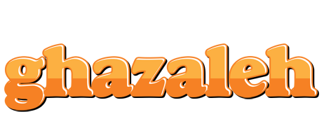 Ghazaleh orange logo
