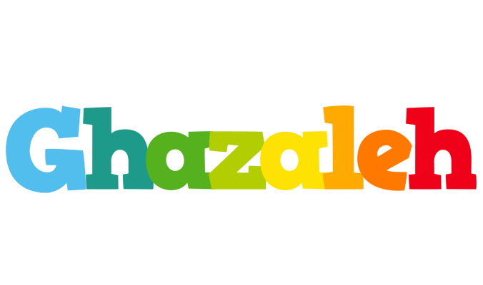 Ghazaleh rainbows logo