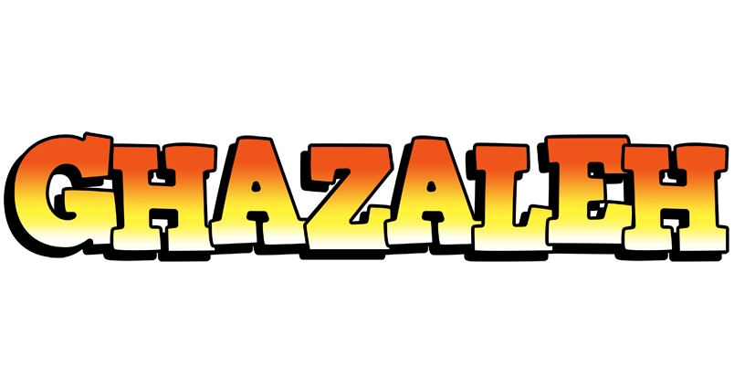 Ghazaleh sunset logo