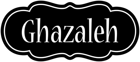 Ghazaleh welcome logo