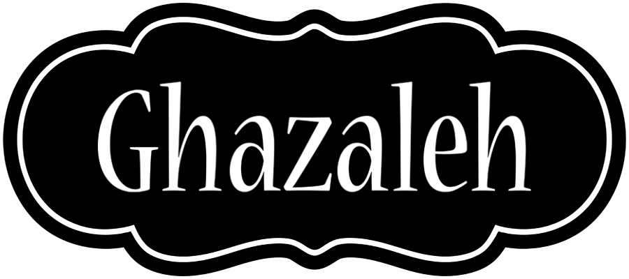 Ghazaleh welcome logo