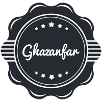 Ghazanfar badge logo