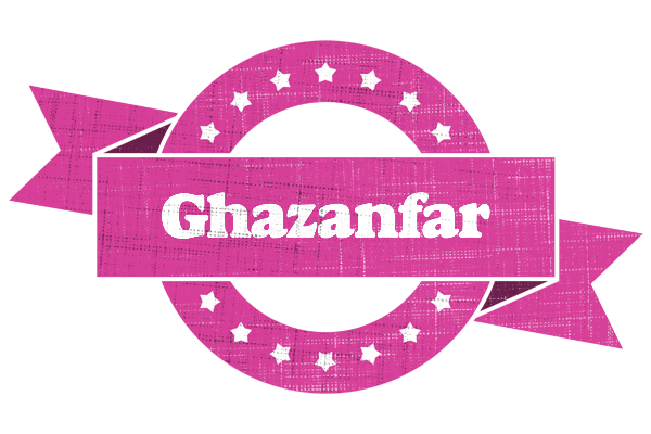 Ghazanfar beauty logo