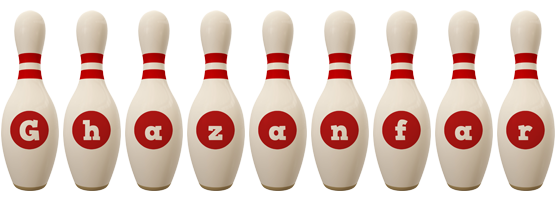 Ghazanfar bowling-pin logo