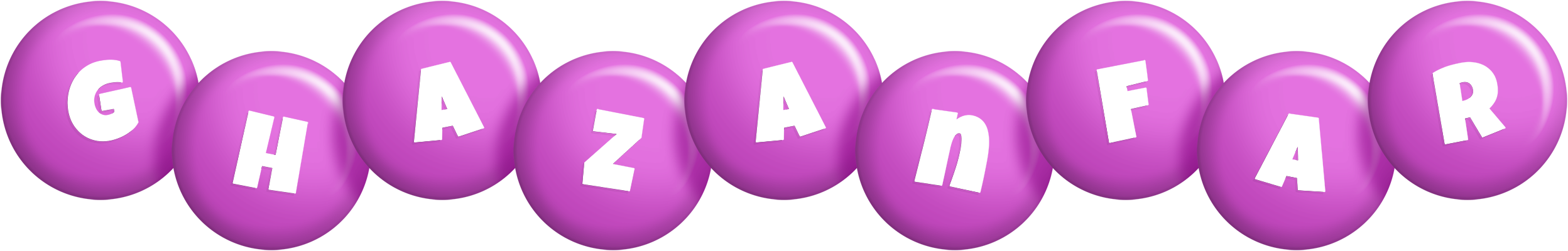 Ghazanfar candy-purple logo