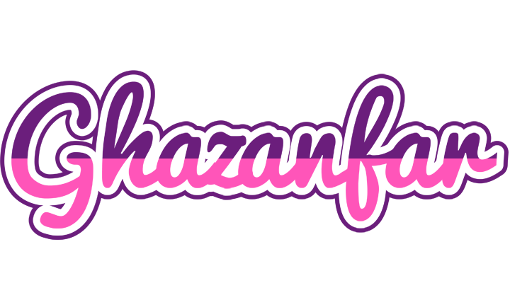 Ghazanfar cheerful logo
