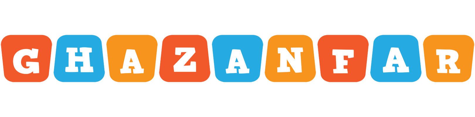 Ghazanfar comics logo