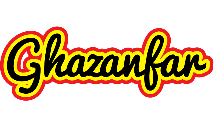 Ghazanfar flaming logo