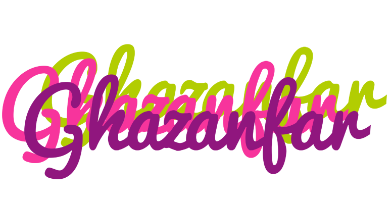 Ghazanfar flowers logo