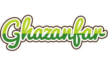 Ghazanfar golfing logo