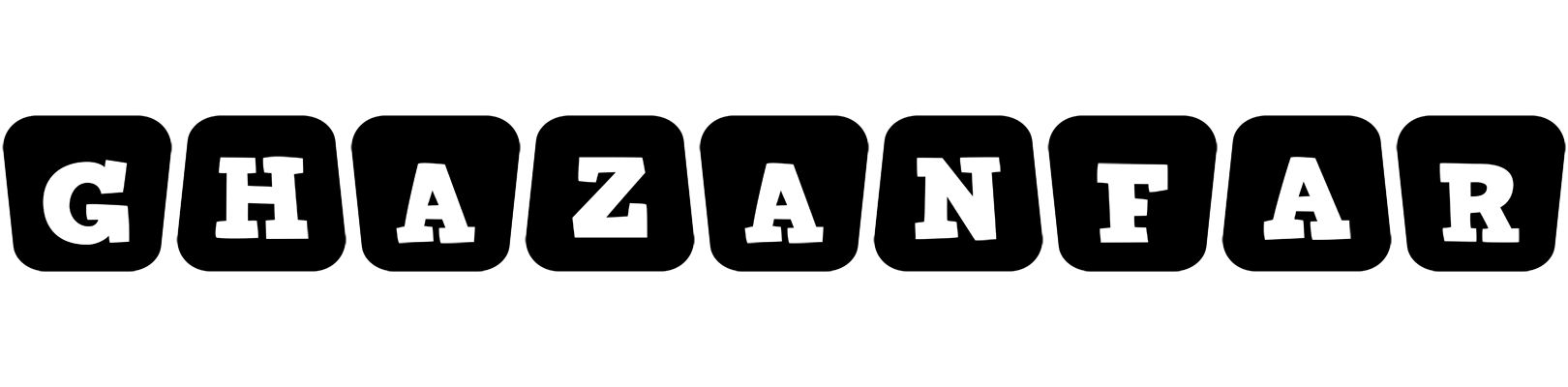 Ghazanfar racing logo